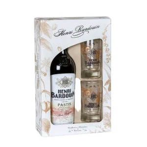 BARDOUIN PASTIS 0,7L 45° COFF.2 VERRES