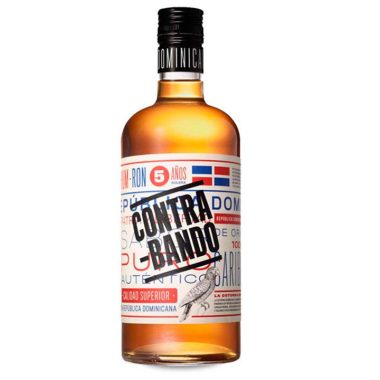 CONTRA-BANDO 5Y RHUM 0,7L 38°+ 1 VERRE