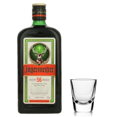 JAGERMEISTER LIQUEUR 0,7L 35°+ SHOT
