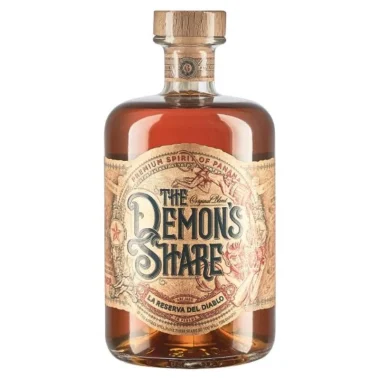 THE DEMON'S SHARE RHUM 6Y 0,7L 40° + VERRE