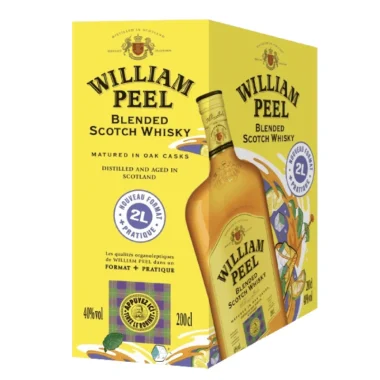 WILLIAM PEEL WHISKY 0,2L 40° CARTON x24
